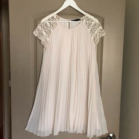 Zara Dresses & Skirts - Zara accordion pleated mini dress